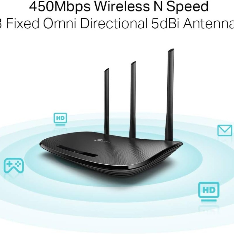 Amplificateur TP-LINK Wi-Fi N 450 Mbps -WR940N sans fil